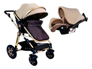 3 Em 1 Carrinho Bebê Supremo + Bebê Conforto Selo Inmetro