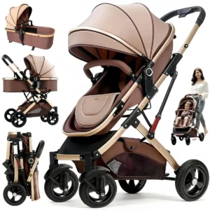 Carrinho De Bebê Passeio Reversivel Chique Conforto 3 Em 1