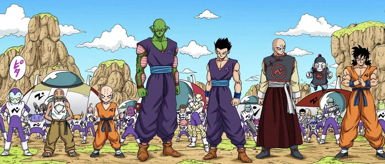 Dragon Ball divulga arte rara com os Z-Fighters originais de Akira Toriyama