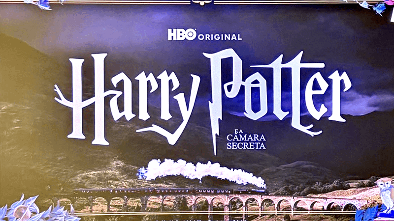 HBO revela logo oficial da segunda temporada de Harry Potter em evento no Brasil