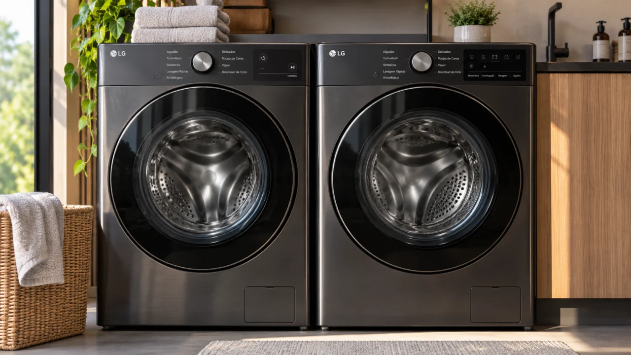 Lava e seca LG 16 kg ou 18 kg: entenda as principais diferenças entre os modelos
