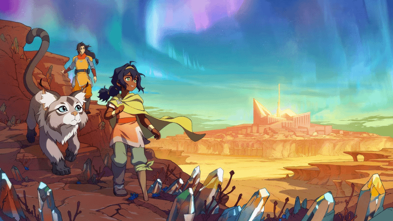 Elenco de Avatar: Seven Havens revela dinâmica do novo Time Avatar e semelhanças entre Pavi, Nisha, Aang e Korra
