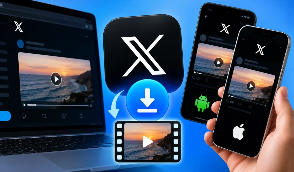 Como baixar vídeos do X (antigo Twitter) no PC, Android e iPhone
